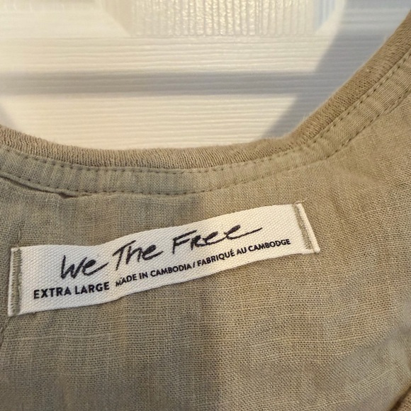 NWT Free People Cyprus Green Tank Top - Picture 4 of 6